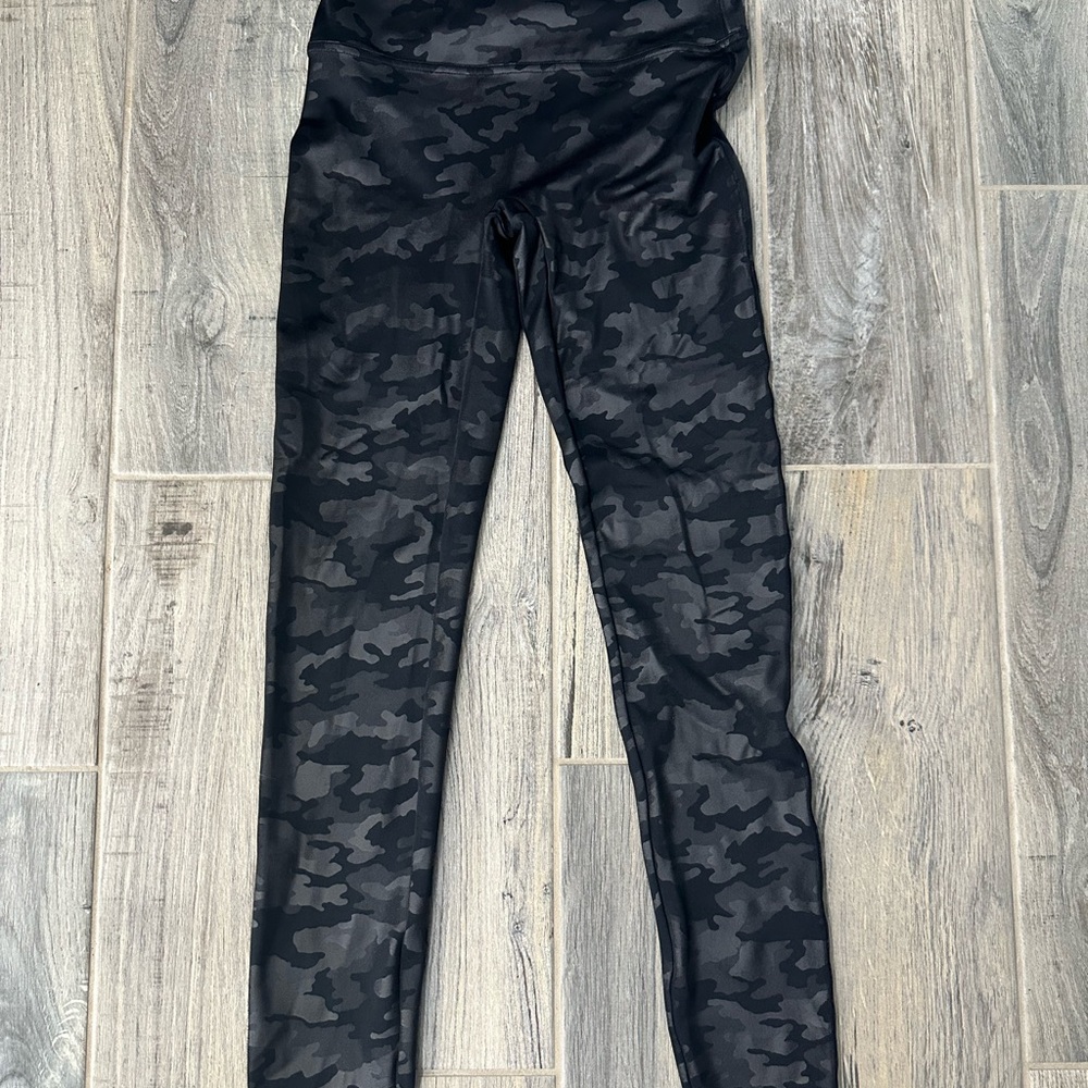SPANX Black Camo Leggings